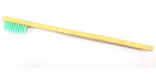 Imagen 6 de 10 de Cepillo Dientes Madera Bambu Ecologico Cerda Suave