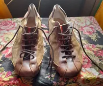 Comprar Zapatilla Cuero Y Gamuza Boating En Muy Buen Estado