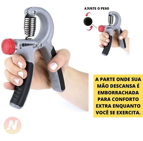 Imagem 5 de 7 de Hand Grip De Mola Ajustável Para Antebraço E Mãos