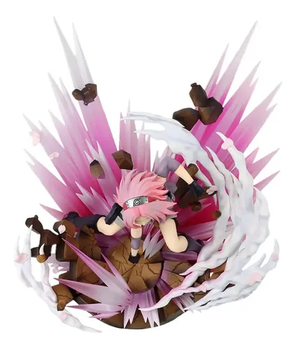 Action Figure Sakura Haruno Naruto Shippuden Megahouse PVC
