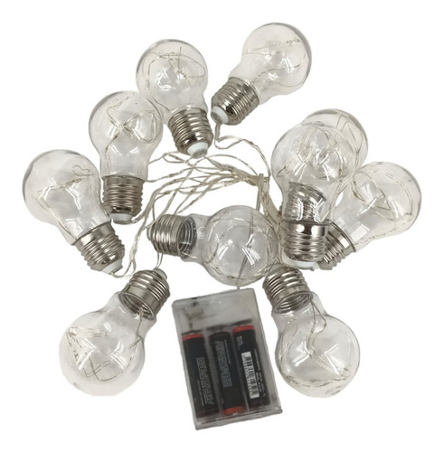 Guirnalda Luces Led X10 Mini Focos Alambre Led Denbu