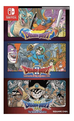 Dragon Quest 1 2 3 Collection- Juego Físico Nintendo Switch