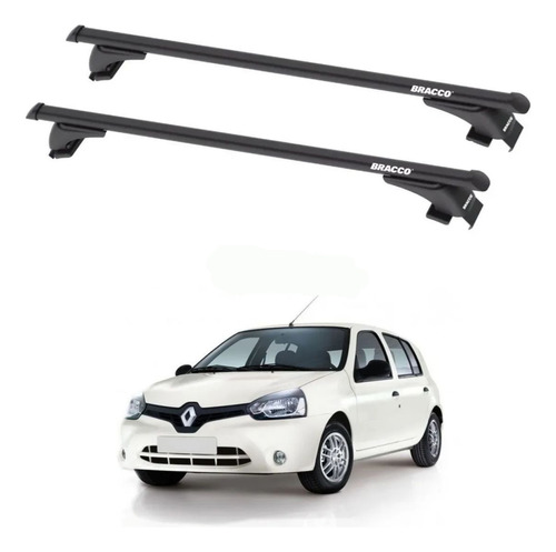 Barras Porta Equipajes Negras Renault Clio Todos Los Modelos