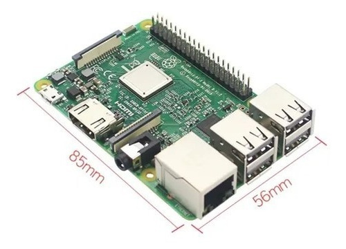 Kit Com 2 Peças Raspberry Pi 3 Model B+ 1.4ghz Model B +