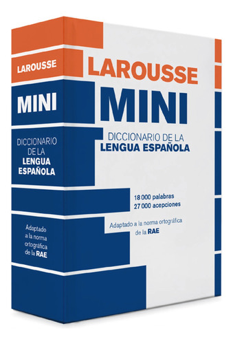 Libro Diccionario Mini Lengua Española De Larousse Editorial