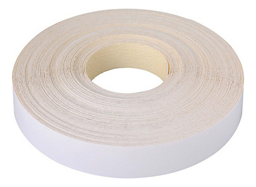 Pack 5 Rollos 100 Mts. Tapacanto Encolado Blanco 20mm