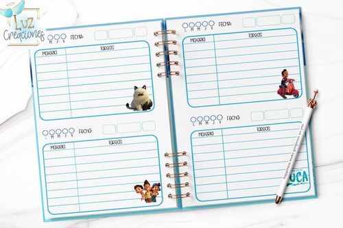 Libreta De Tareas Mod. Luca