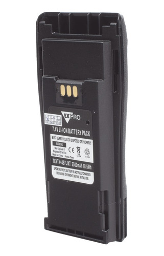 Batería De Li-ion, 2500 Mah. P/radio Motorola Txntn4497lixt
