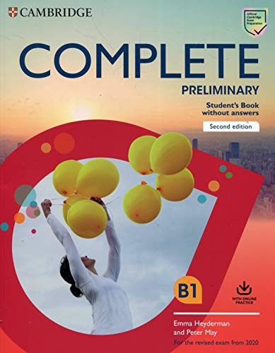 Libro Complete Preliminary Print Online 2ª Ed  De Vvaa Cambr