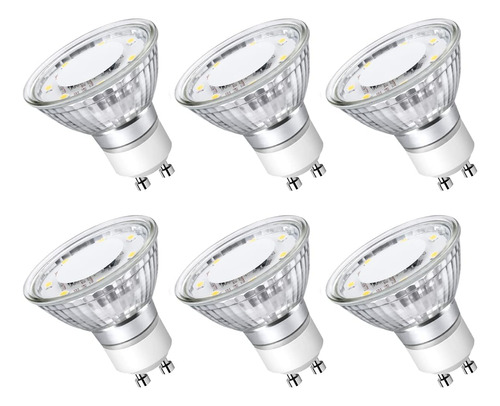 Bombillas Led Le Gu10, 3w, 5000k, Haz De Luz De 120°, X6u