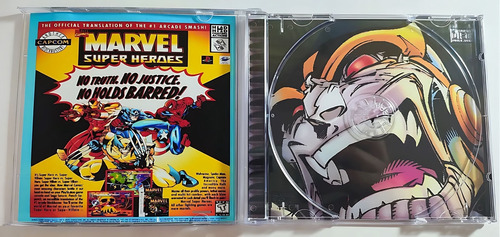 Marvel Super Heroes Playstation Midia Prata