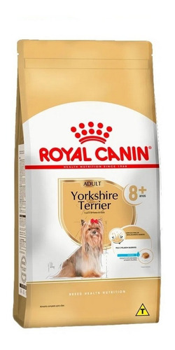 Ração Yorkshire Terrier 8+ Cães Adultos Royal Canin 2,5kg