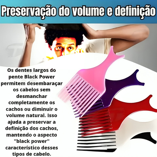 3 Pentes Para Fitagem Cabelo Ondulado Cacheado E Crespo