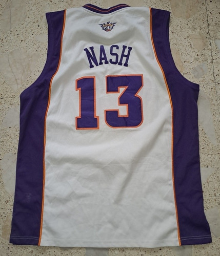 Jersey Nba. Large Ó 48 Adulto. Nash. Phoenix. Suns. Reebok.