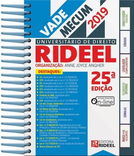 Vade Mecum Universitario De Direito - 2019 - Espiral - Ridee