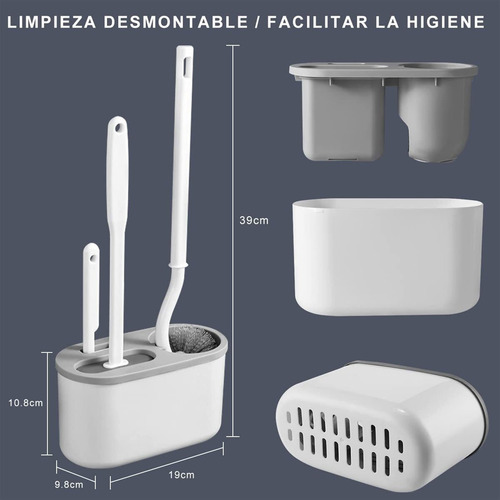 Juego De Escobilla Para Inodoro Para Baño Juego