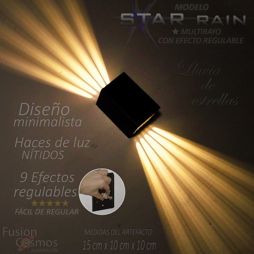Imagen 2 de 10 de Aplique Pared Exterior Difusor Luces Tortuga Lampara Jardin