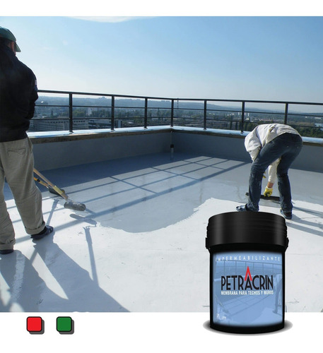 Membrana 20 Kg Petracrin En Pasta Varios Colores