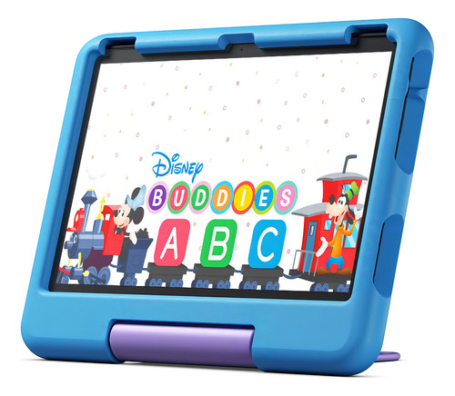 Tableta Amazon Fire 10 Kids: 2023 De 3 A 7 Años Brillante Pantalla Hd De 10.1 Con Contenido Sin Anuncios Y Controles Parentales Incluidos, Batería De 13 Horas, 32 Gb, Azul