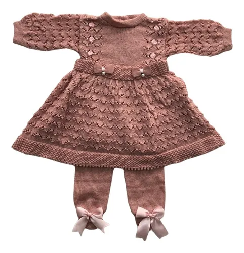 Vestido De Bebê Carol
