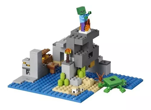 Lego pirata ship adventure®Minecraft™-Brinquedos originais bonecos de  meninos e meninas + 3 anos de blocos originais - AliExpress