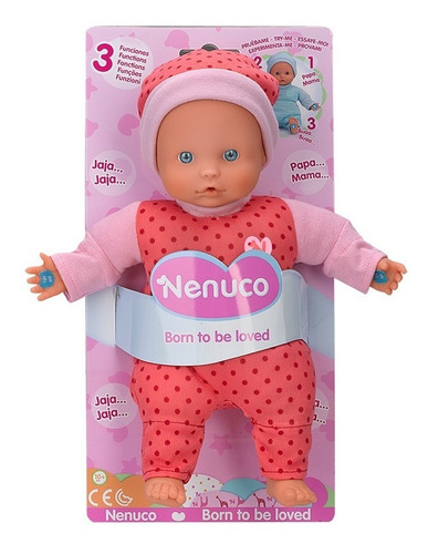 Nenuco Cuerpo Blandito 25 Cm Habla Llora Y Rie 14881 Edu