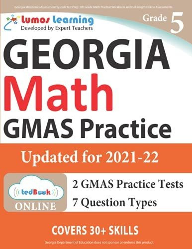 Book : Georgia Milestones Assessment System Test Prep 5th..