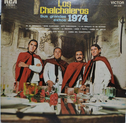 Los Chalchaleros  Sus Grandes Éxitos 1974 Lp Argentina