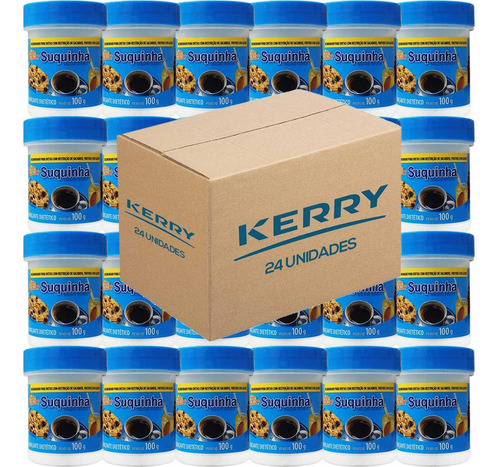 Suquinha Adoçante Kerry 100g Atacado 24 Unidades