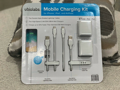 Mobile Charging Kit iPhone/iPad Ubiolabs