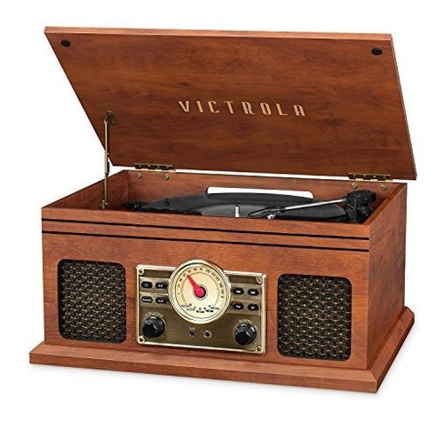 Victrola Vta250bmah Reproductor De Audio Bluetooth 4 En 1 Co