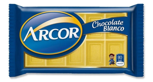 Chocolate Arcor Con Leche 25g Caja X 30u