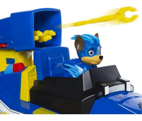 Paw Patrol Vehículo Transformable Chase Super Potente