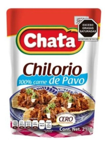 Chilorio De Pavo 100% Chata De 215 G