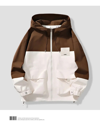 Chaqueta Deportiva Con Capucha De Otoño Para Hombre