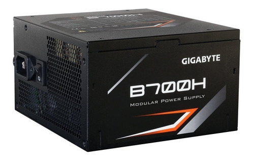 Fuente de alimentación para PC Giga-Byte Technology B700H 700W negra 100V/240V