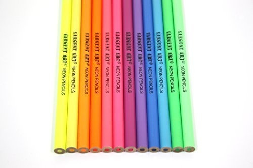 Sargent Art Sarad 22 7241 Neon Lapices De Colores 12 Ct Dib