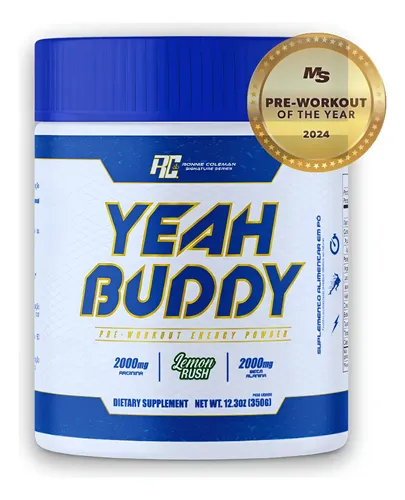 Pré Treino 360g Yeah Buddy Ronnie Coleman Lemon Rush Lemon Rush — R$ 59,90 em Mercado Livre, 39% OFF