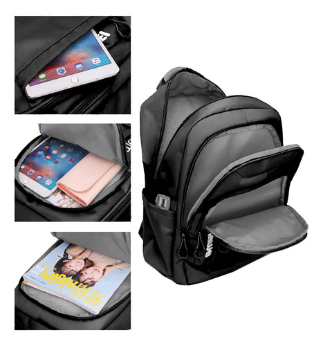 Mochila Viaje Negocio Notebook Unisex - Multifuncional
