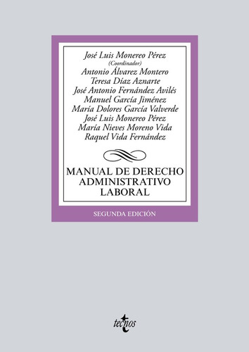 Libro Manual De Derecho Administrativo Laboral