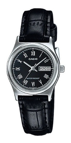 Reloj Mujer Casio Cuero Band Dial Analog Casual Ltp-v006l-1b