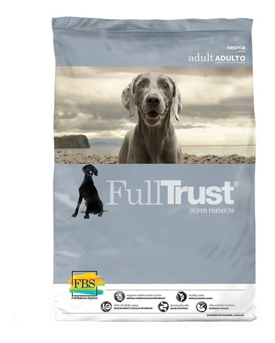Imagen 2 de 8 de Fulltrust Croquetas Para Perro Adulto 15 Kg