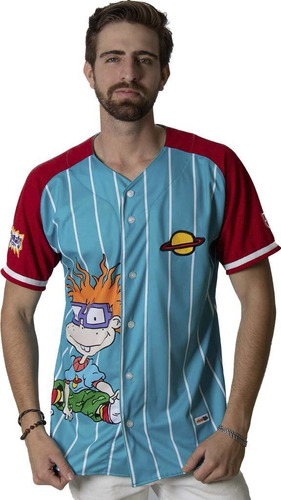 Camiseta Baseball Jersey Carlitos Rugrats Beisbol Nickelodeo