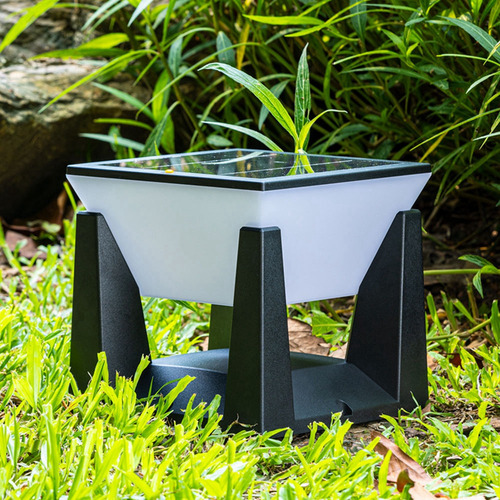 Poste Solar Externo Moderno Led Solar Pillar Lights Wate