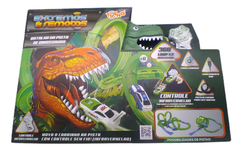 Batalha Da Pista Dinossauro Toyng 48520