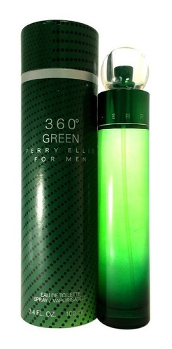 Perfume 360 Green Perry Ellis For Men 100 Ml Original