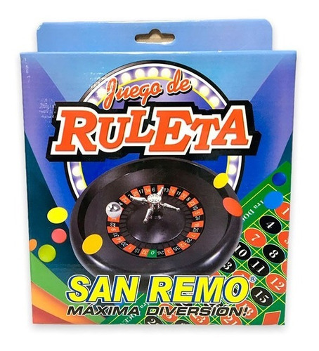 Juego De Ruleta San Remo, Maxima Diversión 59834