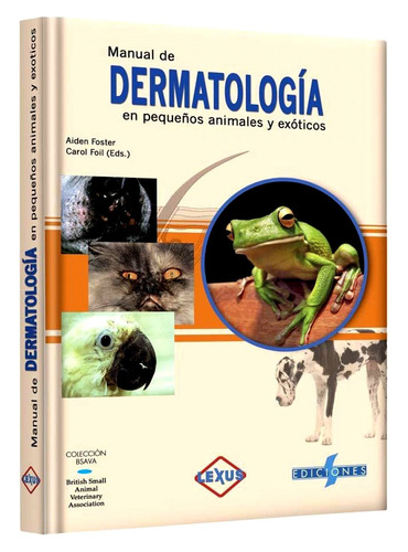 Libro Manual De Dermatología Pequeños Animales Veterinaria