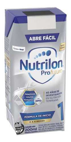 Leche De Formula Maternizada Nutrilon 1 Bebe 0 A 6 Meses 