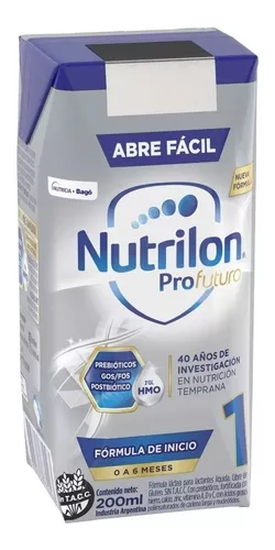 Leche Para Bebe Recien Nacido Nutrilon Etapa 1 Tetra Pack